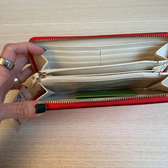 Kate Spade Lacey Wallet - Maraschino - Brand New! - Picture 5 of 8